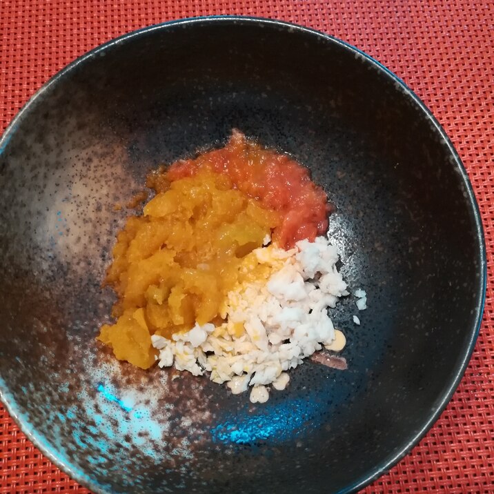 離乳食中期 かぼトマささみ レシピ 作り方 By もん1223 楽天レシピ 離乳食中期 かぼトマささみ レシピ 作り方 By もん1223 楽天レシピ